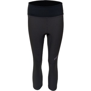 2023 Prolimit Womens Athletic Quick Dry 3/4 Length Trousers 400.14770.040 - Black / Lavender